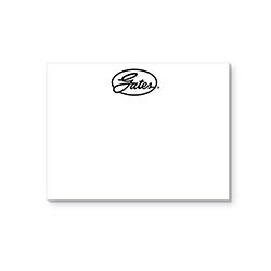 4" X 3" Adhesive Notepad - 25 Sheets